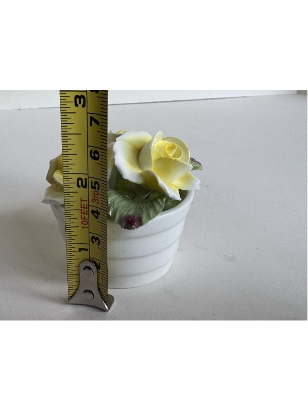 Vintage Aynsley England Hand Modelled & Painted Fine Bone China Flower Bouquet - Picture 10 of 12